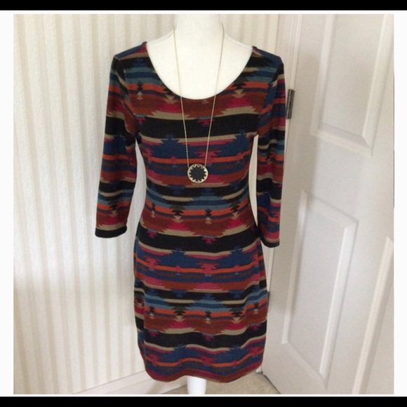 American Rag Aztec Dress - Picture 5 of 7